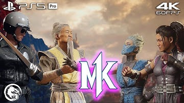 Mortal Kombat 1 – T-1000 vs Li Mei and Shujinko Kameo Fighter (PS5Pro 4K60FPS) MK1 Khaos Reigns