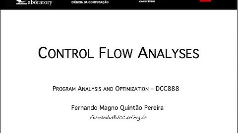 Control Flow Analysis - Part 1