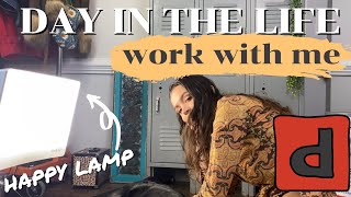 WORK WITH ME (anxiety edition): cleaning, photographing, chit chat