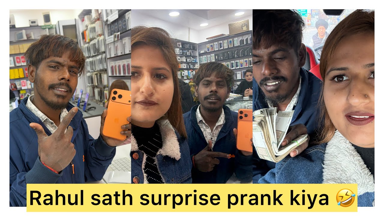 Rahul sath suprise prank kiya 🤣 dekho full vlog