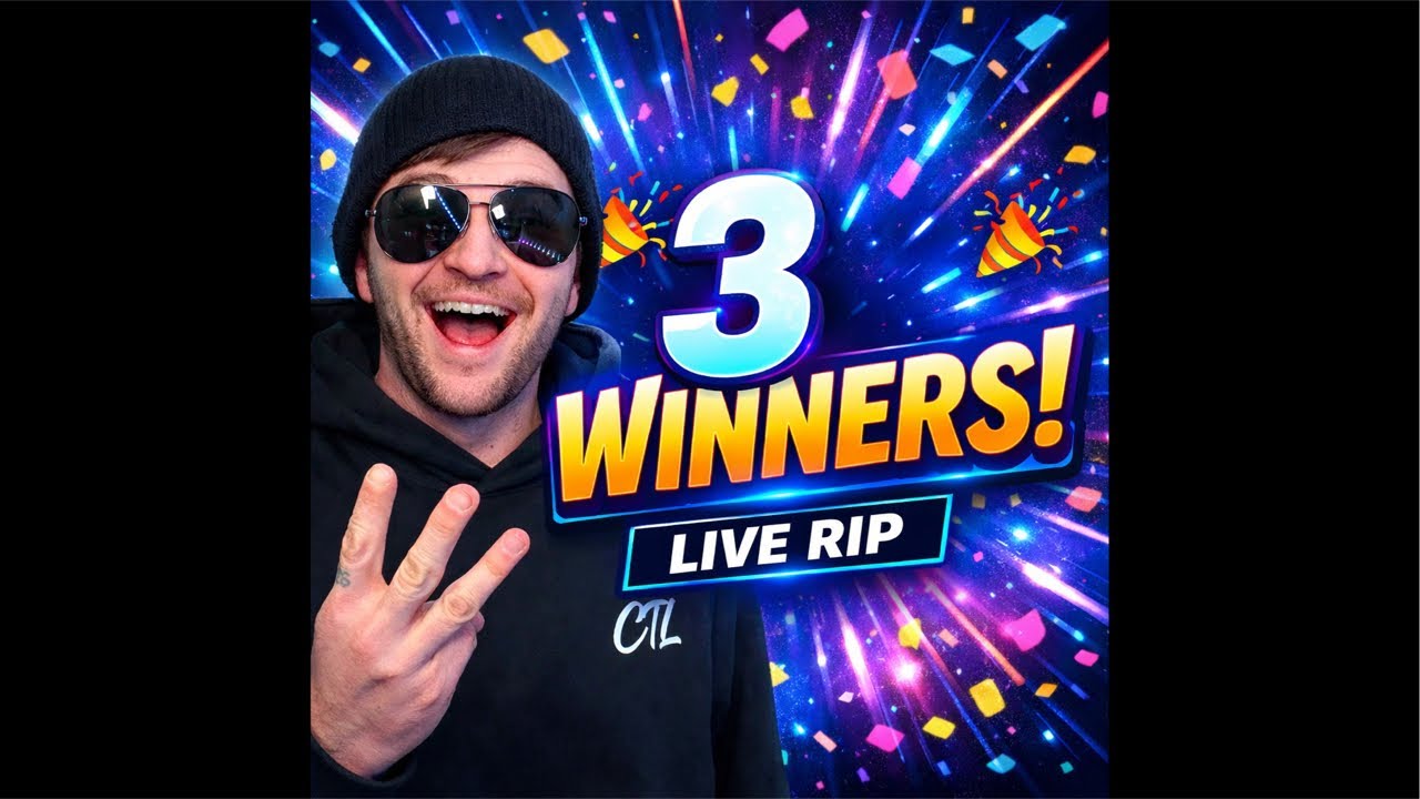 250 Subsciber UPDATE & LIVE RIPS for our‼️GIVEAWAY WINNERS‼️