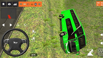 2025 new coach bus simulator 💥 || indonesia bus simulator part-44 #bus #game #simulator #comman