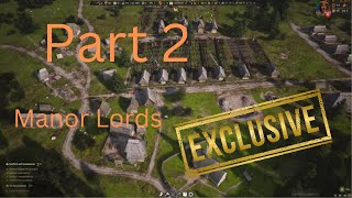 Manorlords Part 2 2024 Gameplay 4k max details