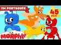 La familia Morphle III! | @MorphleTV em Português Desenhos Animados em Portugues para Crianças