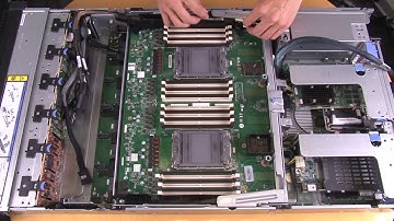 Lenovo ThinkSystem SR850 V2 removing a processor and memory expansion tray