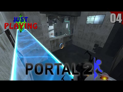 Ein fetter Adler auf Lichtbrücken - Portal 2 #04 | Just Playing