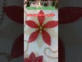 Flor de Navidad Decoración navideña con arpillera Idea 3 #navidad #Christmas #crearyreciclar #diy