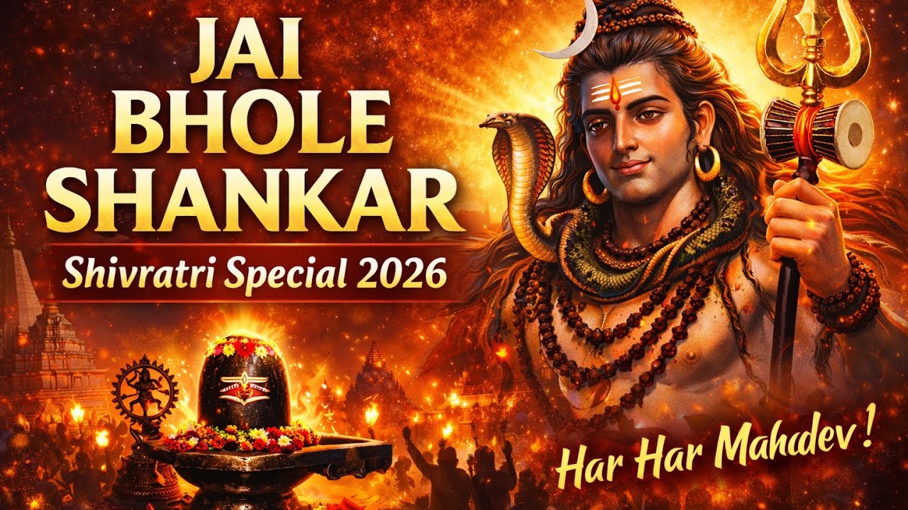 Shivratri Special Song 2026 🔱 | भोले तेरे दर पे | New Mahadev Bhakti Song | Har Har Mahadev