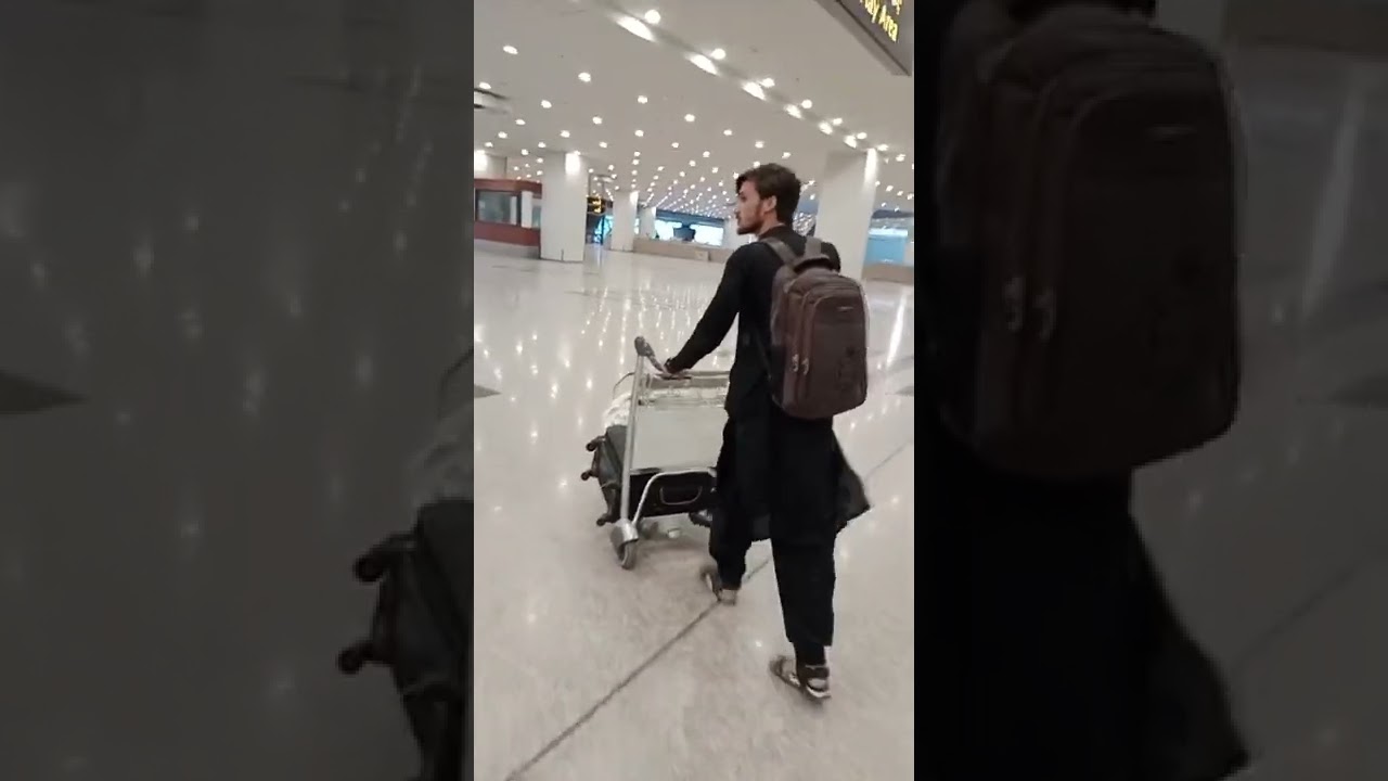 islamabad international airport✈️ with shiekh sadi