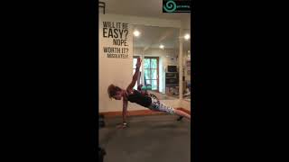 Technique Video Front Plank Rotation