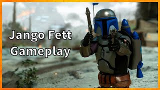 Jango Fett Gameplay Star Wars Battlefront 2