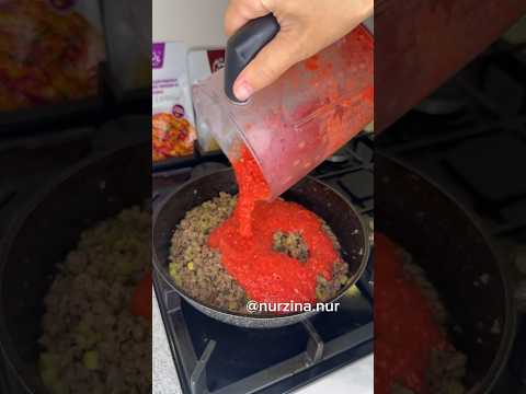 Паста БОЛОНЬЕЗЕ за 30 минут😍 Chong USTAM приправасына тапсырыс беру👉 87071248777 және 87056623876