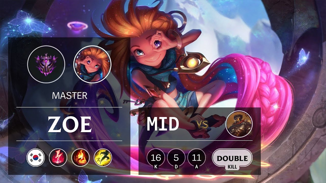 Zoe Mid vs Viktor - KR Master Patch 9.24