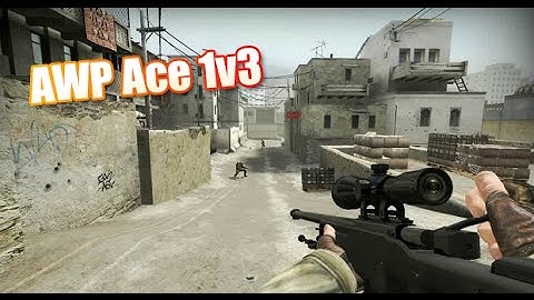 CS:GO 6 HP AWP Ace | 1V3 Clutch