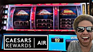 $25,000 PYRAMID! Caesars Rewards Air flew me to Laughlin, AND IT WAS AMAZING!