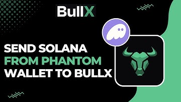 How To Send Solana From Phantom Wallet To BullX !