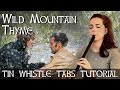 Wild Mountain Thyme - TIN WHISTLE TABS TUTORIAL