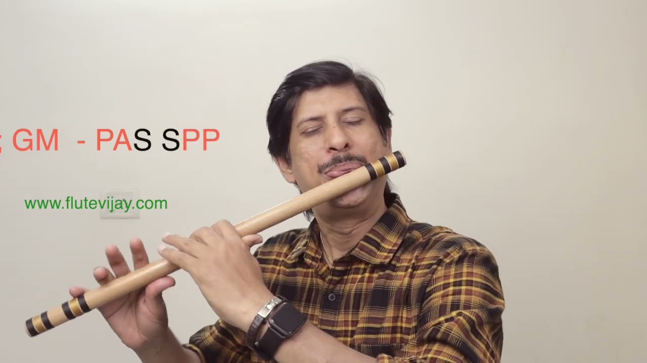 Raja Raja Chozhan   song with Notations  flute cover by k j vijay