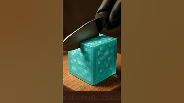 Diamond Block ASMR 💠 #minecraft #asmr #asmrsounds #minecraftblock