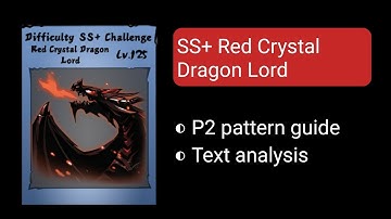 [Ninja Must Die]   SS+ Red Crystal Dragon Lord    Phrase 2  pattern  ｛No Damage｝