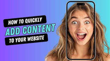 How To Easily Add Content To Your Website