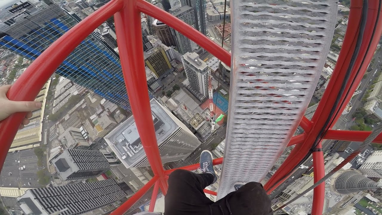 CRAZY 200M CRANE CLIMB IN MELBOURNE! - On Good Friday, we took on the crane towering above the 200M Tall 'Empire building' In Melbourne! 