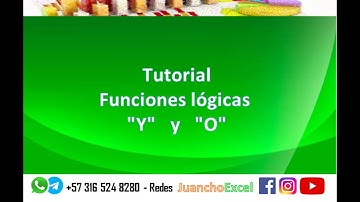 Video - Tutorial funciones Y - O en Excel