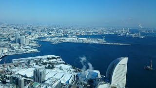 横浜ランドマークタワー⑥スカイガーデン  激レアランドマークからの絶景