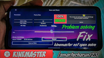 Kinemaster App Android | Fix KineMaster Not Open Problem | KineMaster Mod Apk Android fix ❤️ solving