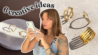 How to take aesthetic jewelry product photos at home with an iPhone?