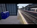 TSW2 LIRR Woodside station platform gates / Туриникеты на станции  Woodside