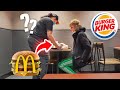 Prank  jai pig burger king avec un big mac