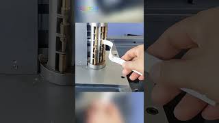 Customized 15mm folding aluminum finish test by unionsigntech ULB-180A Customized 15mm folding aluminum finish test by unionsigntech ULB-180A