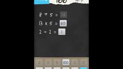 6 Numbers by Brainbow Level 47 Answer Guide