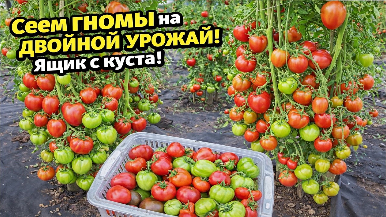 Сеем ГНОМЫ на ДВОЙНОЙ УРОЖАЙ!