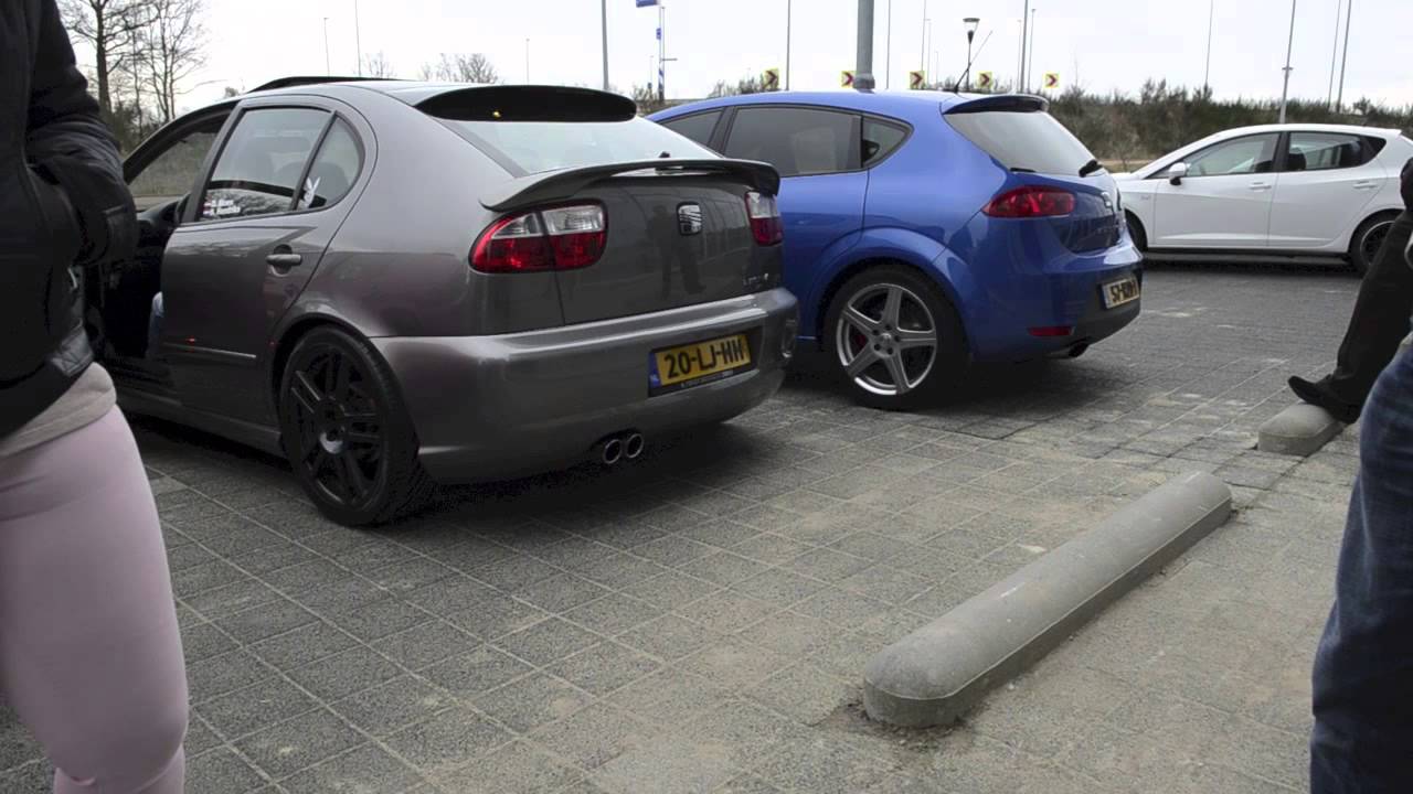 Seat Leon MK1 Brutal Launch Acceleration And Exhaust Sound 