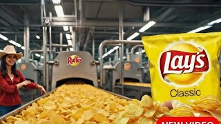 How Lay's Potato Chips Are Made: Inside the Mega Factory (Full Process)