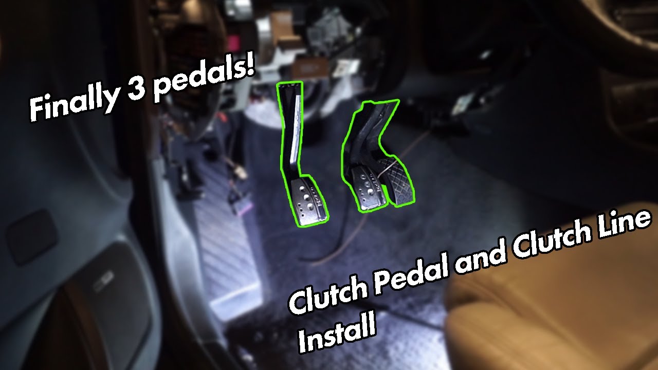 Clutch Pedal Install! B5 S4 Manual Swap Part: 5