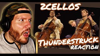 2CELLOS Reaction | 2Cellos THUNDERSTRUCK Reaction | These guys are so talented ! WOW