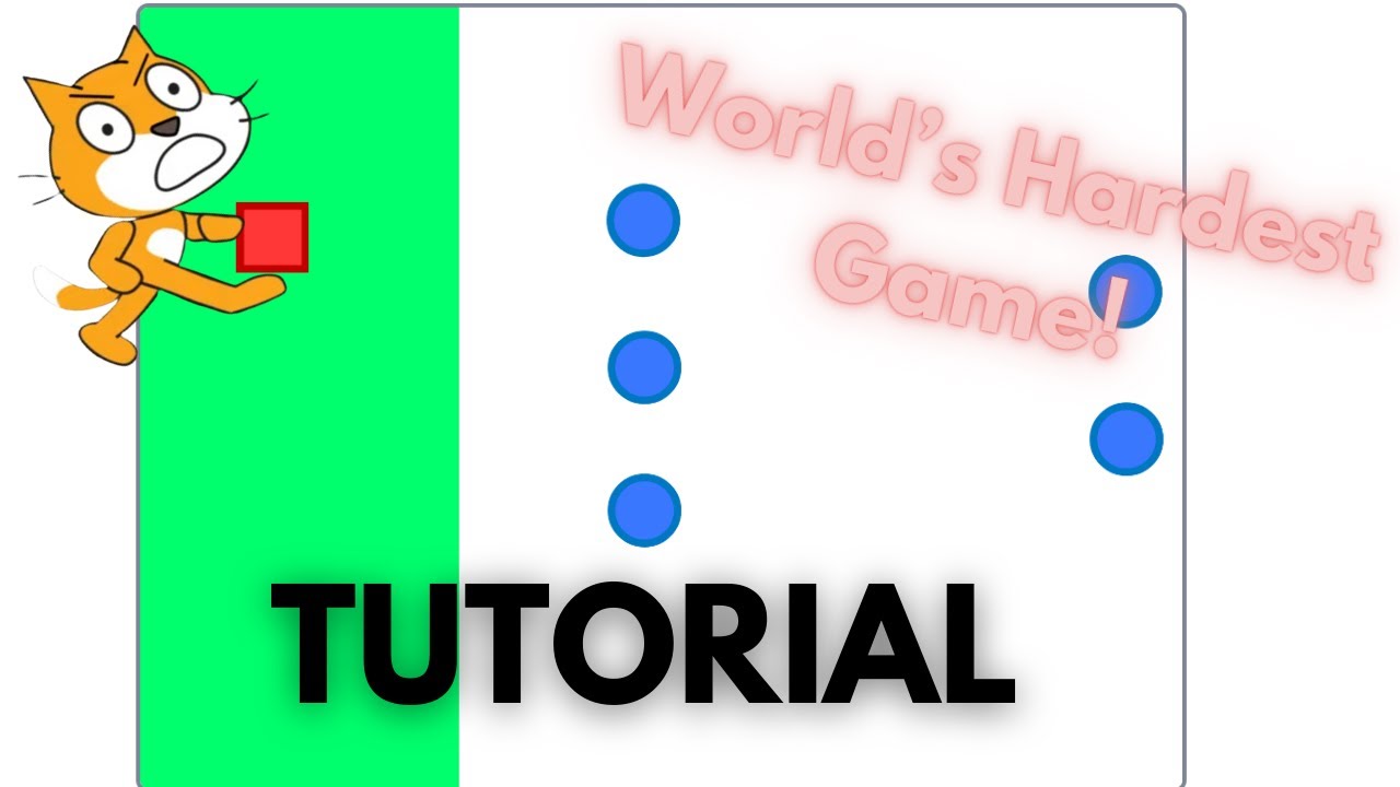 How to Make The World's Hardest Game in Scratch | Scratch Tutorial ...