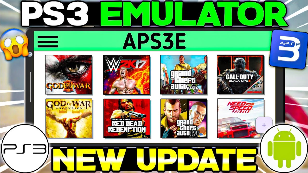 🔥 Ps3 Emulator For Android - Aps3e Emulator New Update 1.25 Full Setup ...