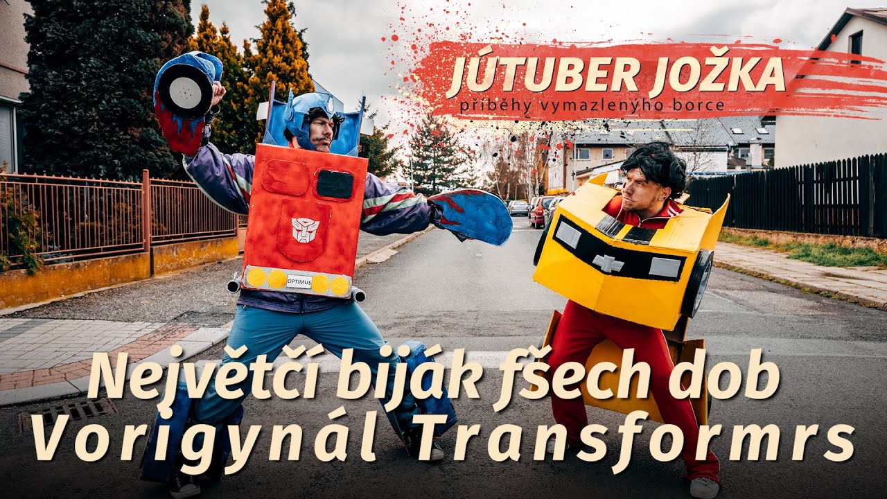 Největčí biják fšech dob - Voriginál Transformrs (Jútuber Jožka)