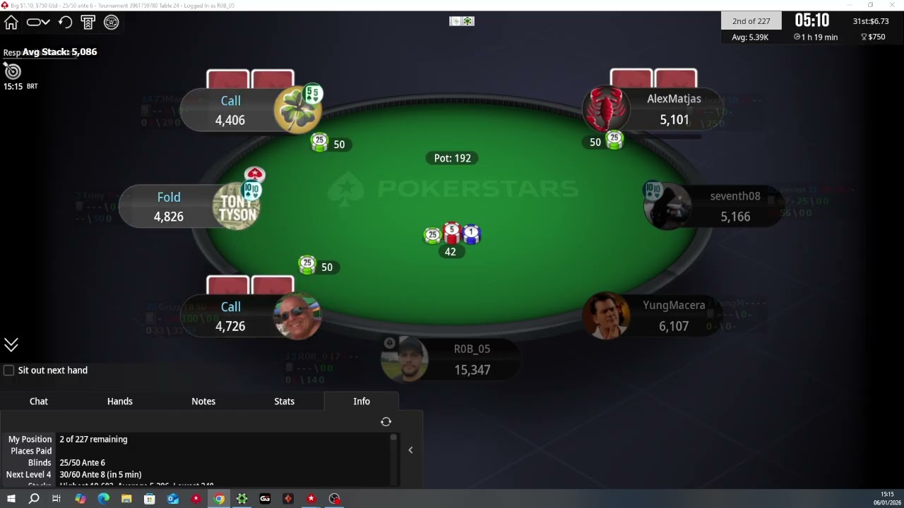 De 1 a 100 Dolares Jogando Poker Online no Pokerstars 34º Torneio