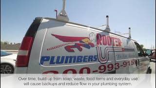 Rooter Man Hydro Jetting Service  Sewer Line Cleaning  8557113232  Los Angeles & Orange County