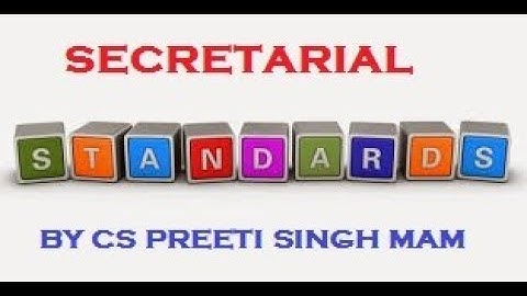 SECRETARIAL STANDARDS ||CS EXECUTIVE || BEST || CS COACHING || BEST CS CLASS IN DELHI || LAXMINAGAR