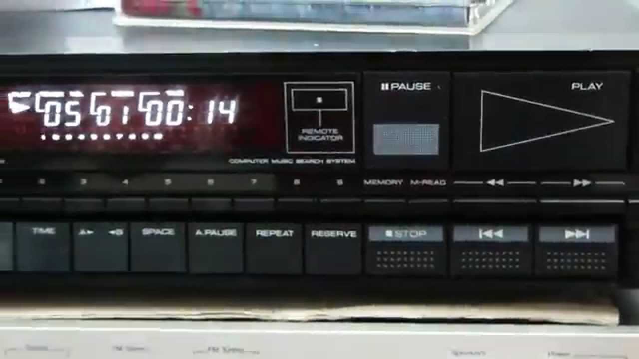 Test Cd Kenwood Dp 1000 Youtube
