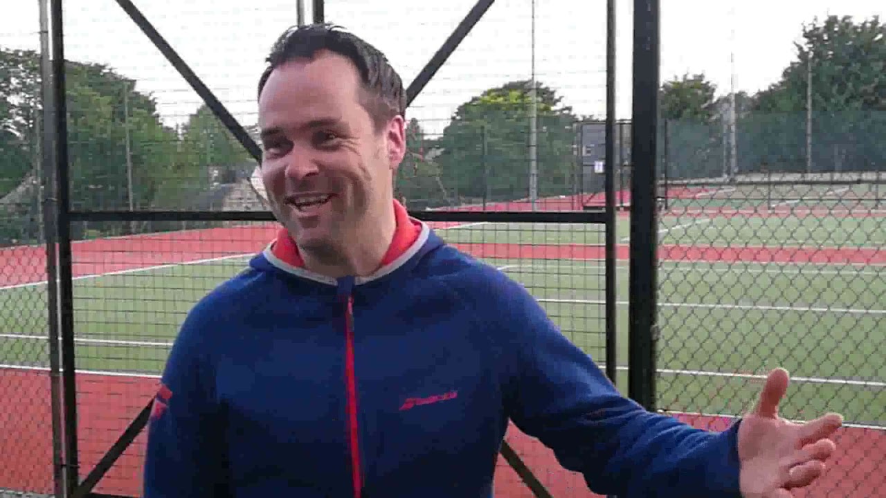 Coach Rennie's top tip playing tennis during Covid-19 (sound sync)