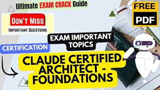 Anthropic : CCA-F | Claude Certified Architect - Foundations | important Topics |  Full Course 2026