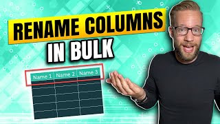 Transform Column Names in Bulk in Power Query