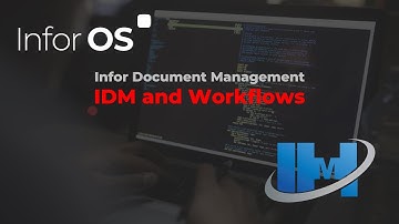 Trigger Workflow in  Infor IDM (Infor Document Mangagement) in Infor OS